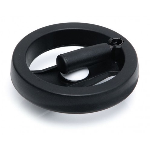 Spoked Control Handwheel With Flush Folding Handle